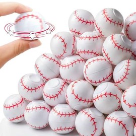32 piezas de juguetes de dedo giratorios de béisbol deportivos, recuerdos de fiesta a granel para niños de 4-8 y 8-12 años, bolsas de regalo de cumpleaños, rellenos para caja del tesoro en el aula