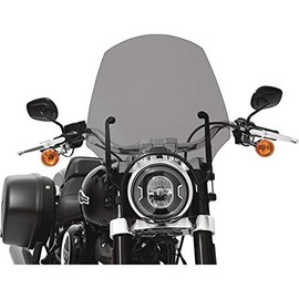 Memphis Shades El Paso 19 inches Sportshield Compatible for Harley-Davidson Softail Sport Glide 2019 - Black Smoke