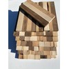 Woodchucks Wood Large Scrap Box Long Edge Rippings Boards Teak,Purpleheart,Maple,Oak,Bloodwood