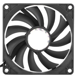 PWM Cooling Fan,4 PIN Ultra Thin High Performance Cooling Fan, Hydraulic Bearings,2500RPM Low Noise Cooling Fan for Computer Cases,80 x 80 x 10mm