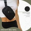 FITKICKS Airlight Belt Bag Lightweight Fanny Pack, Waist Pouch with