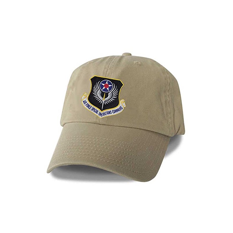 US Air Force USAF Special Operations Command Ball Cap (Khaki)