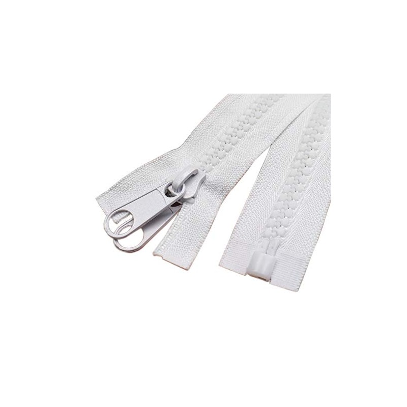 ByaHoGa Pack of 2 152 cm #10 Large Zip Plastic