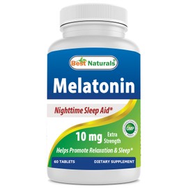 Best Naturals Melatonina 10mg 60 Tabletas