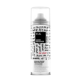 IGK GOOD BEHAVIOR Spirulina Protein Smoothing Spray | Keratin Like Treatment + Frizz Control + Heat Protectant | Vegan + Cruelty Free | 186ml | 5.6 oz:_1 Spray