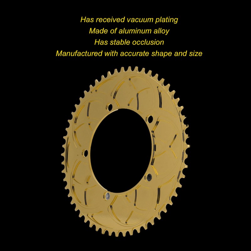 BOLANY 130BCD Bike Chainring 56T Positive Negative Tooth Single Disc