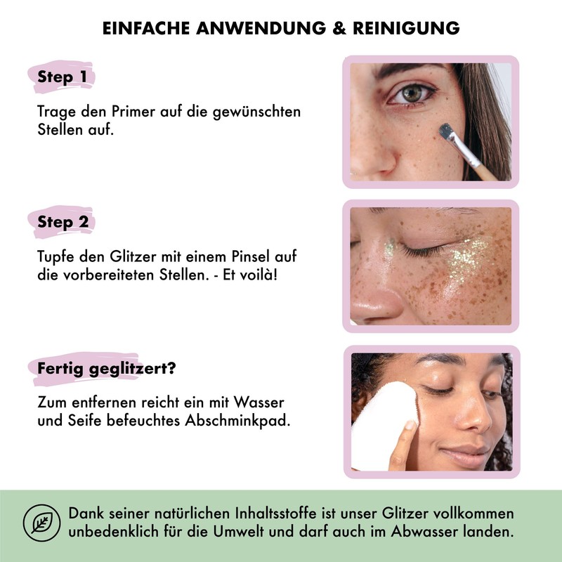Birkenspanner Organic Glitter | Biodegradable | Plastic-Free | Easy to