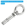 PATIKIL M6x50mm Extended Eye Bolts Pack of 6 304 Stainless