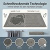 Komforttec 2-Piece Bath Mat Set, Terry Cloth Shower Mat, Washable