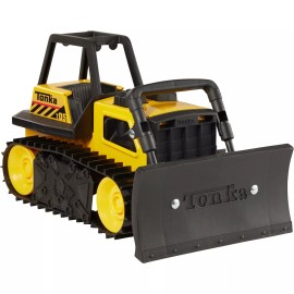 Tonka Steel Bulldozer Vehicle, Yellow