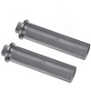 2PCS 20mm Bench Dogs Guide Rail Sliding Slot Stop Aluminum