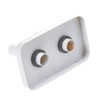 Aqbau® Cover Double Rosettes for Heaters with Protective Tube |