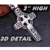 Fashion Jewelry Big CROSS CELTIC KNOT IRISH FAITH PRAY Pendant