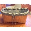 Longaberger Sage Hostess Lattice Weave Laundry Or Blanket Basket Liner