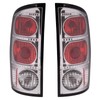TRQ 2 Piece Driver & Passenger Side Tail Light Assembly
