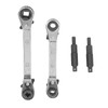 HVAC Service Wrench 3/8 to 1/4in 5/16 to 1/4in Stainless