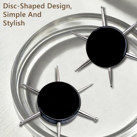 3-Piece Nail Art Dotting Pens, 6-in-1 Circular Nail Dotting Tools Set, Stainless Steel Nail Painting Tool for Embossing & Manicure, Suitable for Professional Salons and Home Use