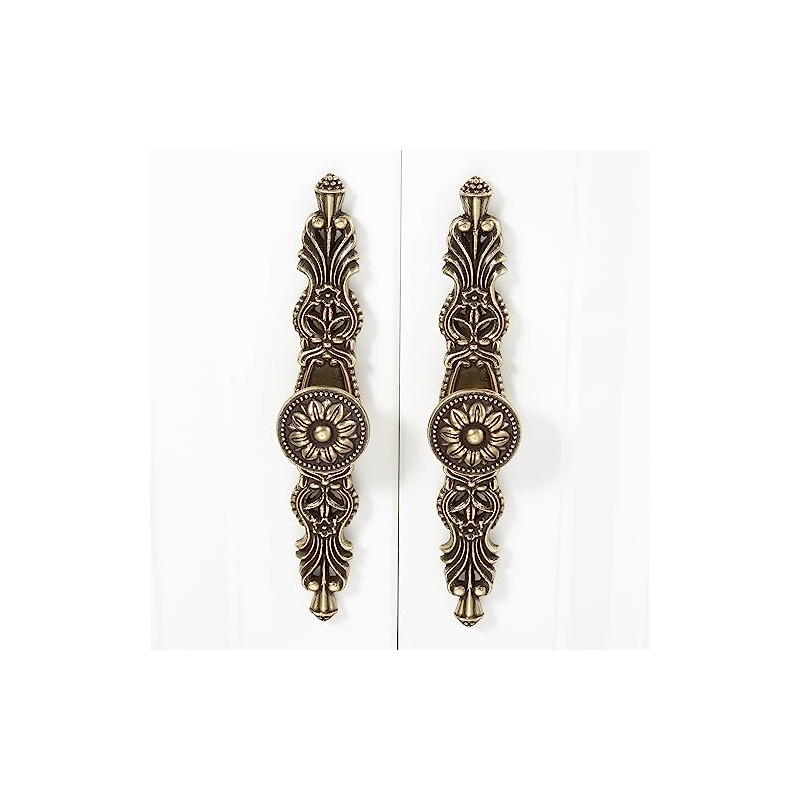 Mgoodoo 2 Pcs Vintage Furniture Door Knobs Antique Bronze Kitchen