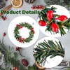 STIFFENERS 20pcs Christmas Napkin Ring,Christmas Dinner Table Decorations,Multipurpose Napkin Rings