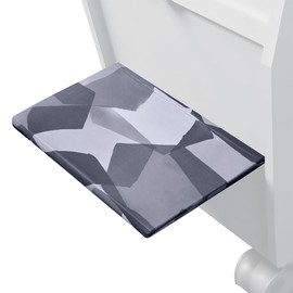 Go-Be Sleeves Airplane Tray Covers for Adults Individual Airplane Tray Covers - Pewter Watercolor