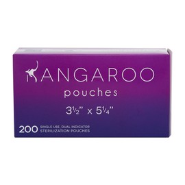 3D Dental SP3X5 Kangaroo Self-Seal Sterilization Pouches, 3.5" x 6.5" (Pack of 200)