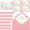 Yuzioey 50 Pack Wildflower Thank You Cards, 4x6 Wildflower Thank
