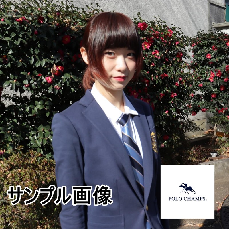 [POLO CHAMPS] ポロ チャンプス ブランド ワンタッチ ショート ネクタイ ユニセックス アクセサリー