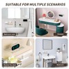 jinminamz Bathroom Shelf, No Drilling, Shower Basket, Shower Shelf, No