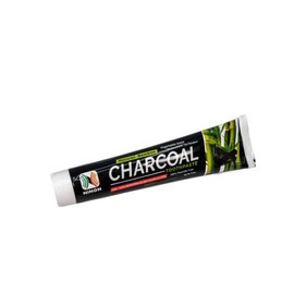 Ninon Charcoal Toothpaste (6.5oz) 1 Pack- 100% Fluoride Free - No Saccharin - No Paraben - Vegetable Base