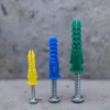 Board Anchor, Screw Set, Plastic Expansion Tube, Tapping Screws, Hollow