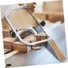 SHINEOFI 2 Sets Wood Handle Coping Saw U Shape Fret