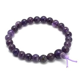 Amethyst Power Bead Bracelet