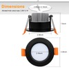 YGS-Tech Smart 3 Inch Recessed Lighting, WiFi LED Downlight 5W