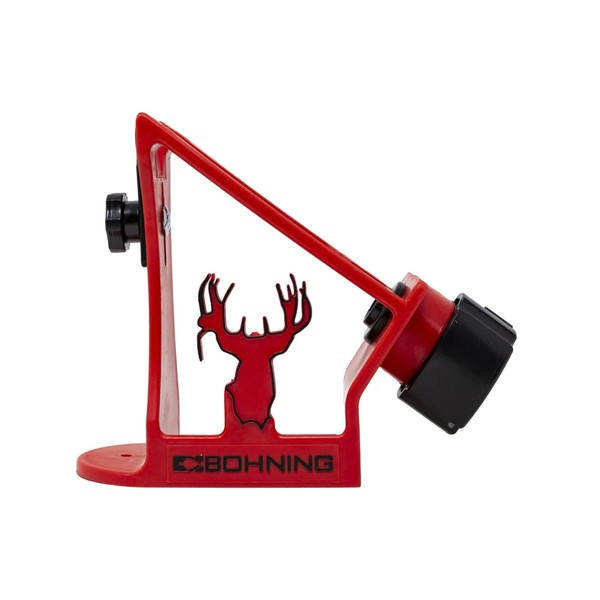 Bohning Blazer Str8 Fletching Jig, 2" Vanes, red and black