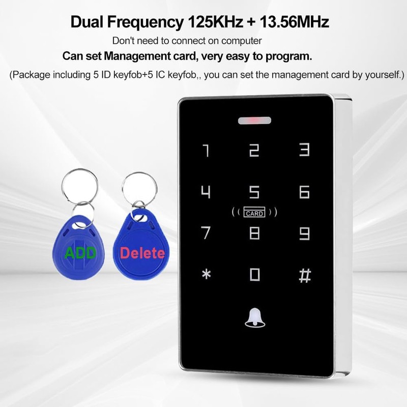 FTes RFKits IP68 Weatherproof NFC Dual Frequency Access Control System