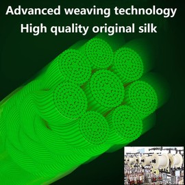 Ashconfish Braided Fishing Line- 8 Strands Super Strong PE Fishing Wire Heavy Tensile for Saltwater & Freshwater Fishing -Abrasion Resistant - Zero Stretch- 300M/328Yards 30LB Yellow