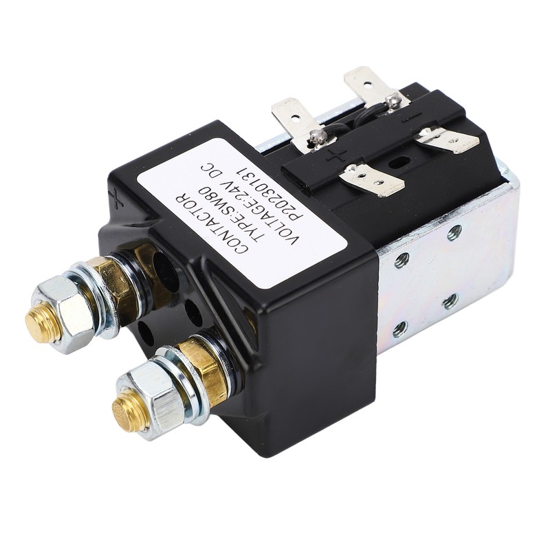 24V Contactor Relay Metal Alloy 100A High Performance Replacement for