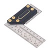 L Measurements Ruler Stainless Steel High Accuracy Carpenter Square Framing