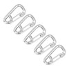 5 Pcs Spring Hook 316 Stainless Steel Carabiner Clip Heavy