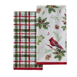 SKL Home Berry Cardinal Dish Towel Set