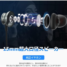 2023 Improved Earphones, Wired Earphones, 0.1 inch (3.5 mm) Jack, HIFI Sound Quality, Volume Adjustment, Deep Bass, Noise Canceling, Microphone Included, Calls, High Resolution, Clear Calls, Volume