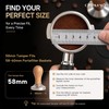 KYONANO 58mm Espresso Tamper, Coffee Tamper 58mm, Espresso Press Tamper