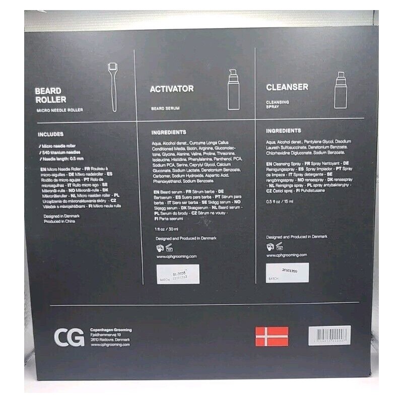 Copenhagen Grooming Beard Growth Kit-The Original for Men