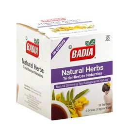 Badia Natural Herbs Tea, 10 Bags – Herbal Blend, Refreshing Flavor