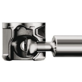 6 x Hafele Cam Nut Locking Furniture Screws - Ideal For Cabinets, Flat Pack Furniture etc. (Fits 12mm Holes)