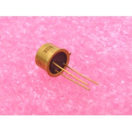 Texas Instruments 2N696M Texas Instruments Transistor GP BJT NPN 40V 3-Pin TO-5 Vintage Gold