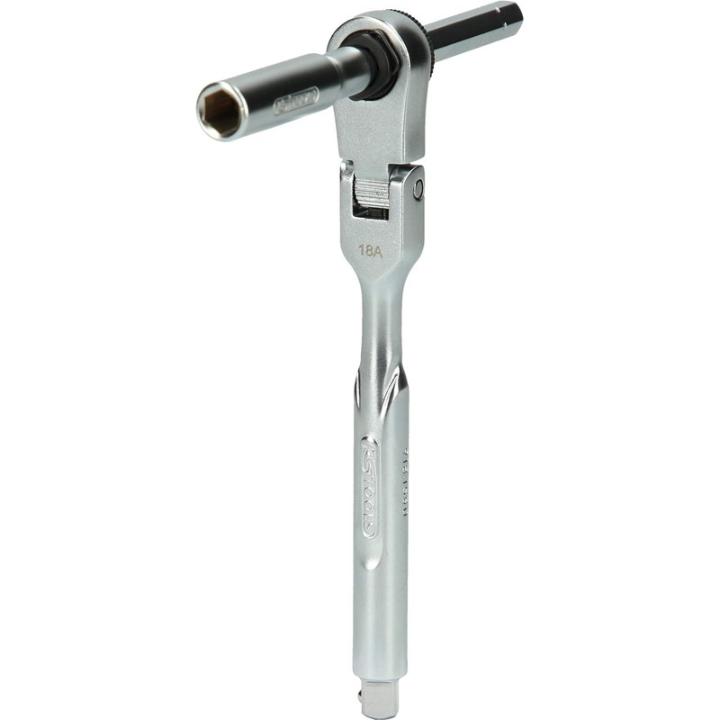 KS Tools 918.1590 1/4 Inch Bit Joint Reversible Ratchet Set