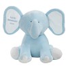 Personalization Universe Embroidered Jumbo Plush Elephant - Blue