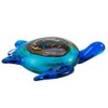 Beachcombers Color Swirl Turtle Glass Art Multi