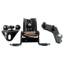 Dixhills 3 Piece Left Sliding Door Roller Guide Set Upper Middle Lower Compatible with Transit Mk7 2006-2014 Mk6 2000-2006 Replacement for 1639910 1705694 1667675 4796308 4796304